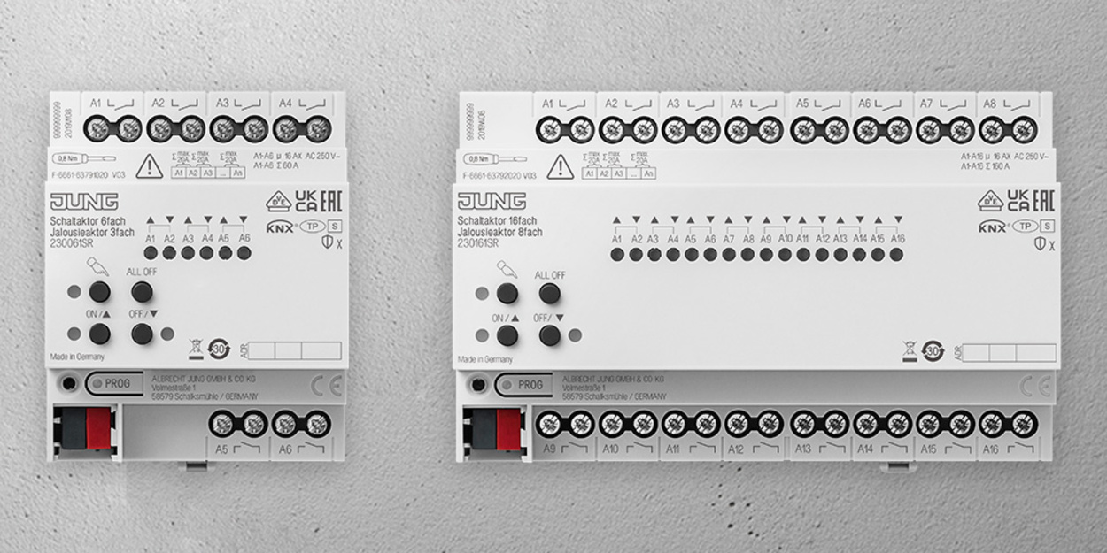 KNX Schalt- und Jalousieaktoren bei Elektro-Behringer GmbH & Co. KG in Hasloch