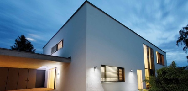 Außen­beleuchtung bei Elektro-Behringer GmbH & Co. KG in Hasloch
