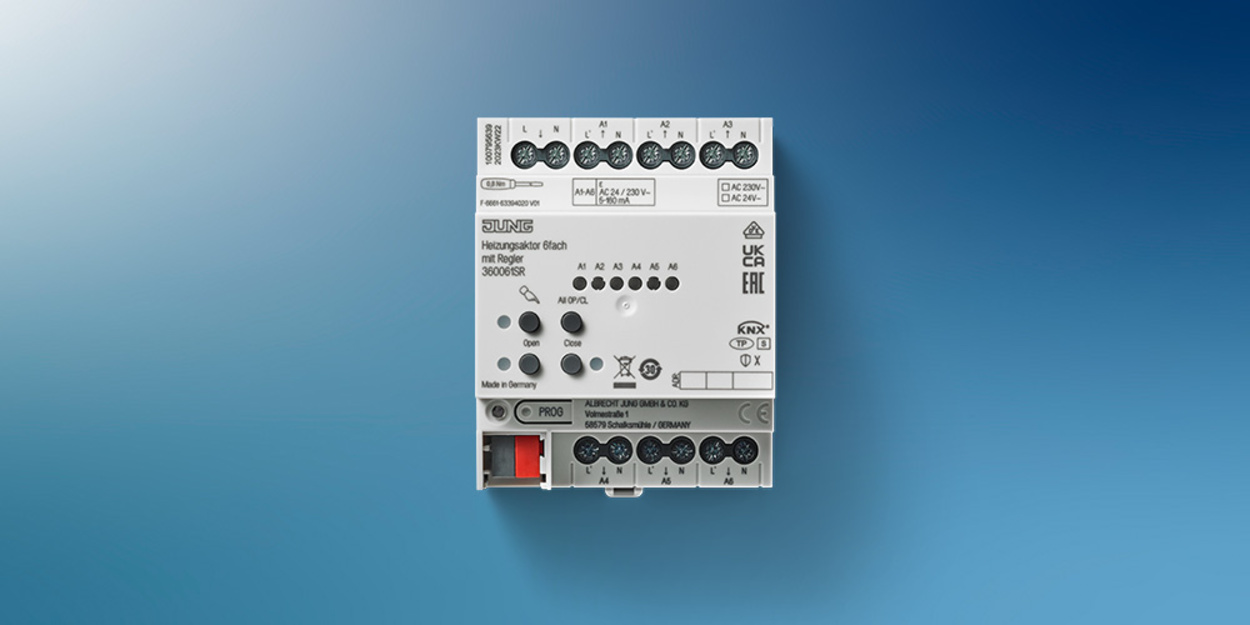 KNX Heizungsaktor 6-fach bei Elektro-Behringer GmbH & Co. KG in Hasloch