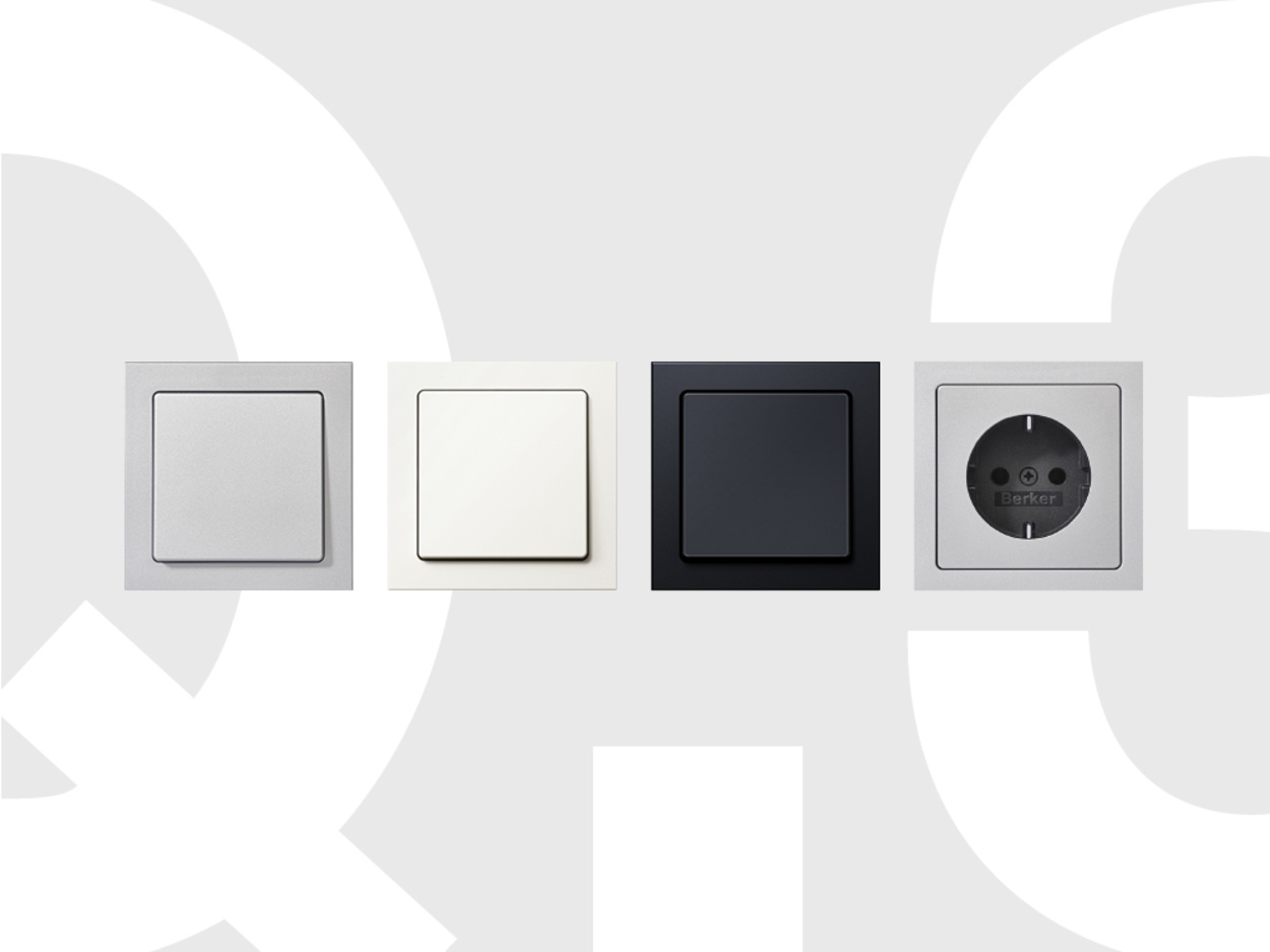 Berker Q.3 bei Elektro-Behringer GmbH & Co. KG in Hasloch