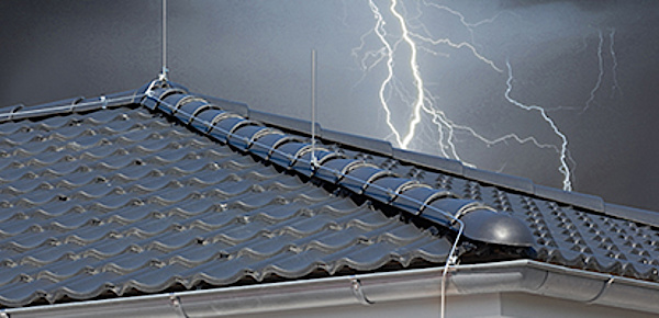 Äußerer Blitzschutz bei Elektro-Behringer GmbH & Co. KG in Hasloch