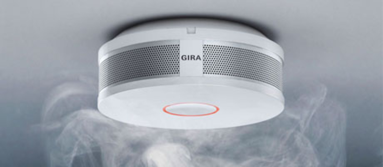 Gira Rauchwarnmelder bei Elektro-Behringer GmbH & Co. KG in Hasloch