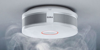 Gira Rauchwarnmelder bei Elektro-Behringer GmbH & Co. KG in Hasloch