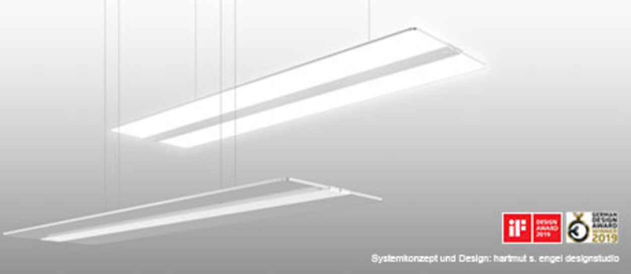 TWINDOT Pendelleuchten-Serie bei Elektro-Behringer GmbH & Co. KG in Hasloch